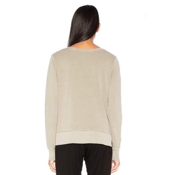 REVOLVE Pam & Gela Sage Side Split Sweatshirt S - Picture 2 of 10